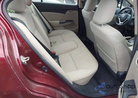 2014 Honda Civic Lx из США, поврежденный, VIN 19XFB2F57EE008291